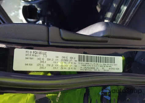 2019 Jeep Grand Cherokee Altitude 4X4 z USA, uszkodzony, nr VIN 1C4RJFAG1KC845542